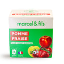 GOURDES POMME FRAISE 8X90G M&F