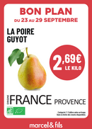 Poire guyot 60+